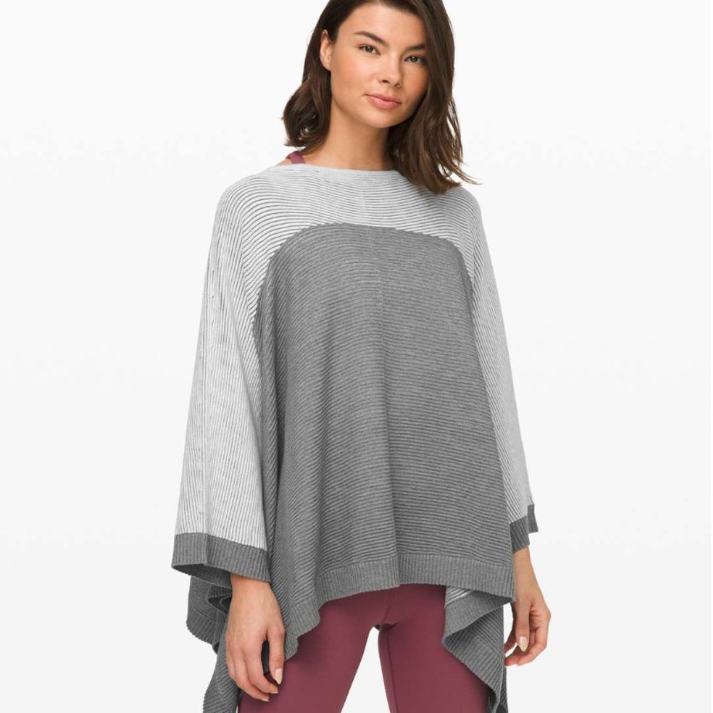 Lululemon It All Lines Up Poncho